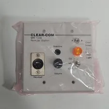 New SEALED Clear-Com MR-102A Two Channel Remote Intercom Headset Station