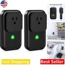 Power Failure Alarm 2 Pack - Loud 110dB, Adjustable Volume