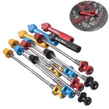 MTB Road Bike Wheel Locking Security Quick Release Skewers Anti Theft Skewer Set