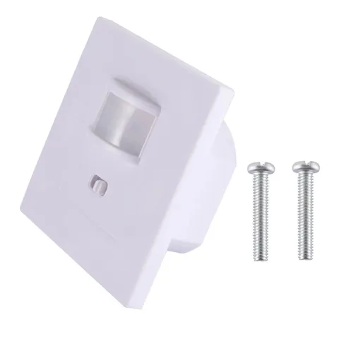 AC100-240V PIR Motion Sensor Switch for LED Lights Auto On/Off 140° Detection