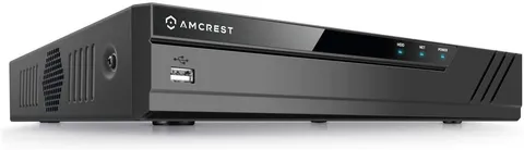 Amcrest NV4108E-HS 4K 8CH POE NVR Home Security Camera System NoHDD Warranty