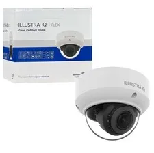 Illustra IQ Flex Gen4 5MP Outdoor Mini Dome Security Camera PoE EdgeAI IP67 IK10
