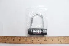 Oria Waterproof 4-Digit Combination Padlock Zinc Alloy