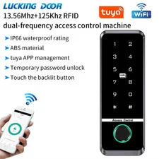 Dual Band WIFI TUYA App Fingerprint Access Controller Keypad IP66 Waterproof RFI
