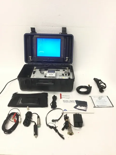 DTC Digital MiniPix Dual Receiver PD-MPX-S-DVDR w/ 10.4" Monitor & Accessories