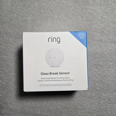 Ring Glass Break Sensor 2-Pack For Ring Alarm - New in Box