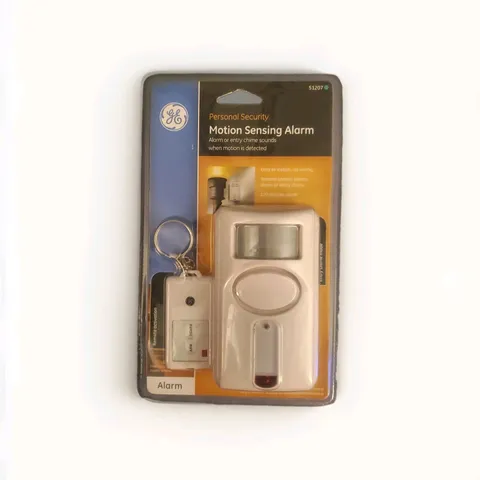 GE Personal Security Motion Sensing 120 dB Alarm / Entry Chime w/ Remote 51207