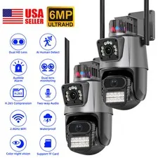 KERUI 3MP 1080P Wireless Outdoor Security Camera WiFi 2K Night Vision Home Cam