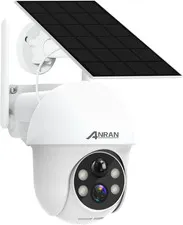 Security Camera Wireless Outdoor, 2K Solar Outdoor Camera with 360° View, Smart