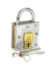 Indian  Tricky Durable Strong Padlock  - Magic Secret Lock with Hidden Key Hole