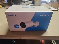 Reolink 12MP PoE Security Camera Person Vehicle Detection Two Way Audio RLC1212A
