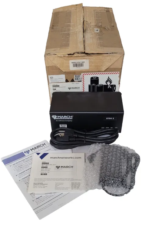 March Networks NVR 8704S G1 HDD 2.5in 2x1TB LX Model: HNVR LS