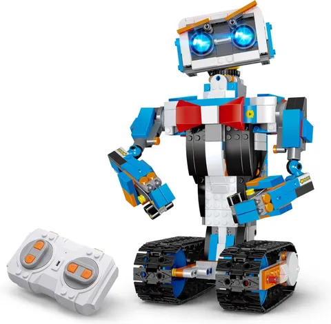 Robot Building Kit for Kids Ages 6-12, Remote Control STEM Coding Toy