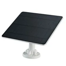 New ABS+PC Solar Panel for Ring Spotlight Camera Security  Battery Charger