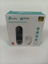 Kasa Smart Video Doorbell Camera Hardwired w/ Chime, 2K Resolution, Always-on