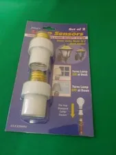 Automatic Lamp Sensors Dusk to Dawn Security Light Switch System Socket - 2/Pack
