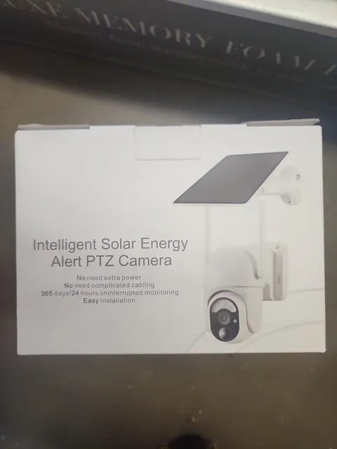 NEW Intelligent Solar Energy Alert PTZ Camera 