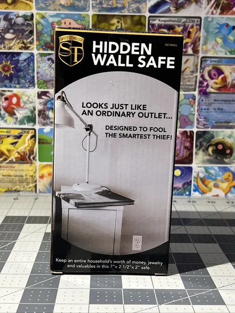 Hidden Wall Safe Secret Stash Electrical Plug Diversion Safe