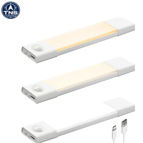 3 Pack LED Motion Sensor Closet Lights Rechargeable Dimmable 8 inch