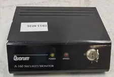 Quorum A-160 Security Monitor - Used Untested Cosmetic Wear