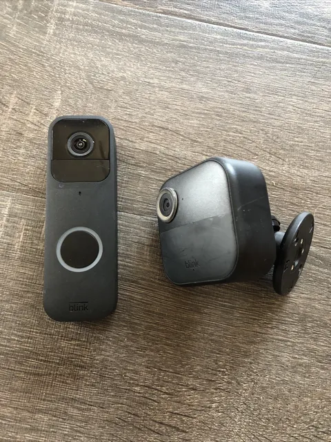 Pre-owned Blink Black Video Doorbell (Model BDM00200U) READ!