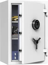 Deluxe Biometric Fireproof Safe Box with Touch Screen, 2.12 Cu Ft