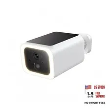 Luna Security Cameras Wireless Outdoor, Battery Camera with Solar Panel,