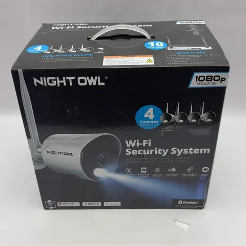 New Night Owl Wi-Fi Security System WM-BTWN81-2-4L
