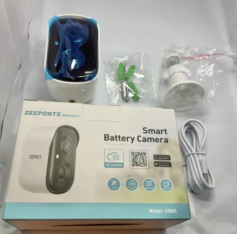 Zeeporte Smart Battery Surveillance Security Camera CG6S.