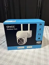 GNCC GK2 Outdoor Security Camera 1080P Home Surveillance with AI Motion Detec...