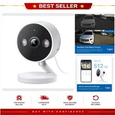 Tapo C120 2K QHD Indoor Outdoor Wired Security Camera Wi-Fi
