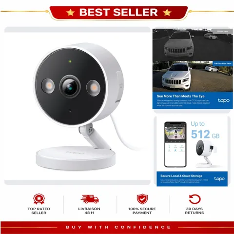 Tapo C120 2K QHD Indoor Outdoor Wired Security Camera Wi-Fi