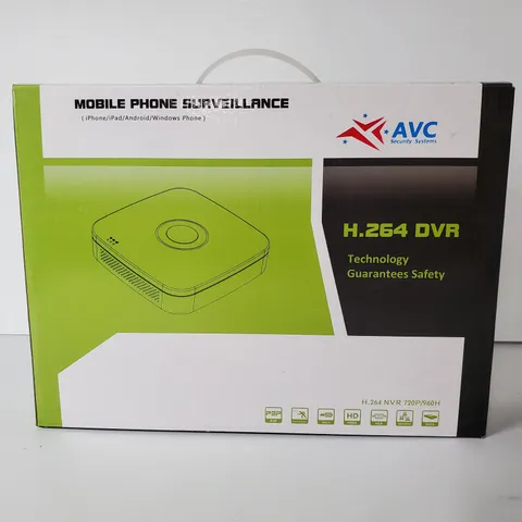 AVC Security Systems Network Video Recorder H.264 DVR Mobile Phone Surveillance 
