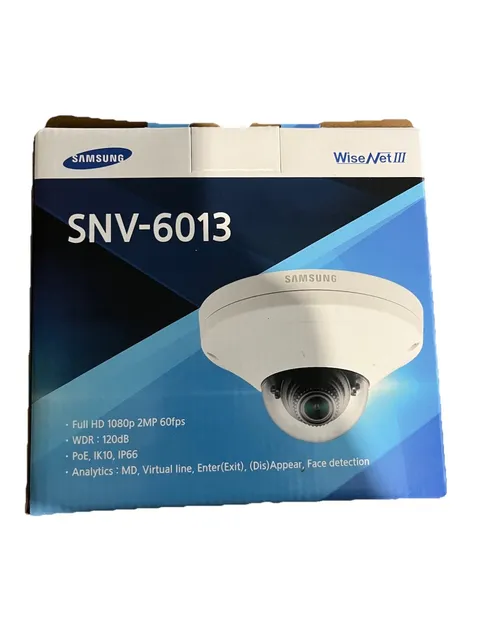 Samsung SNV-6013N Camera 2M 2.8MM WiseNet Security Cameras