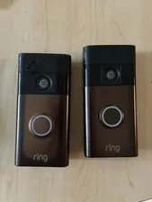 Set Of Two Ring Camera Doorbells. Not Network Unlocked