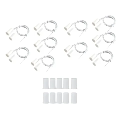 10 x RC-33 NC Wired Door Contact Sensor Alarm Magnet Reed Switch 7-17mm