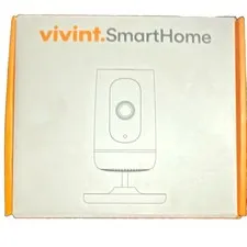 Vivint SmartHome Indoor Wi‑Fi IP/Network Surveillance Camera, White