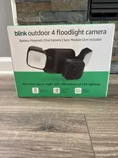 Blink - Outdoor 4 Floodlight Camera Wireless smart security camera, 700 lum...