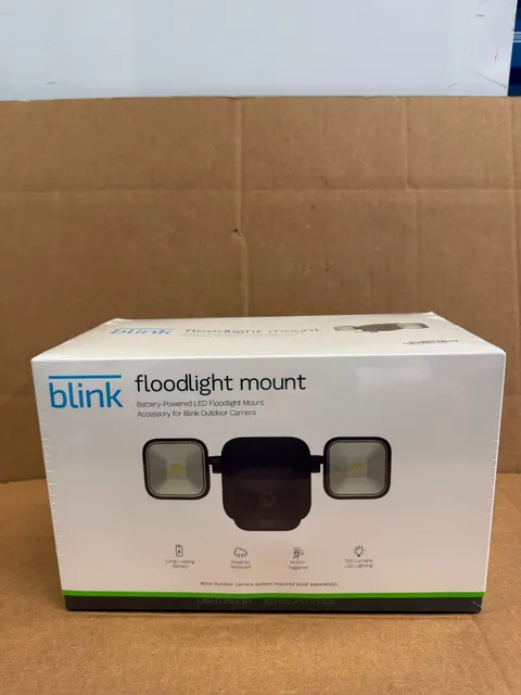 Blink Battery-Powered LED Accessory Floodlight Mount For Blink Outdoor Camera