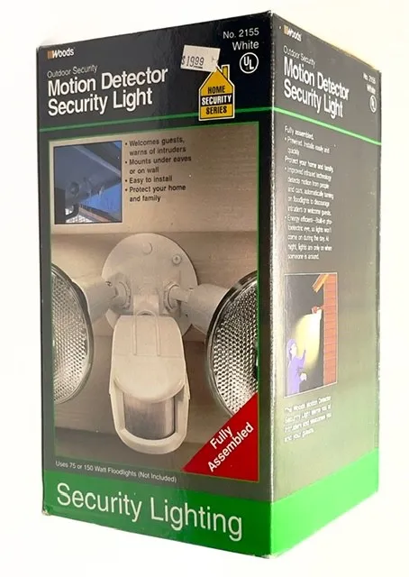 Woods Outdoor Motion Security Light