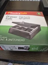 SentrySafe Small Drawer Safe Cash Box Key Lock with Tray (OB)