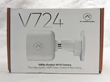 Alarm.com 2MP HDR 1080P Outdoor Wi-Fi Camera with Two-Way Audio ADC-V724X - NEW