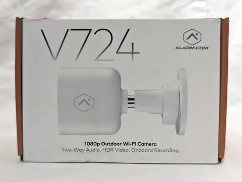 Alarm.com 2MP HDR 1080P Outdoor Wi-Fi Camera with Two-Way Audio ADC-V724X - NEW