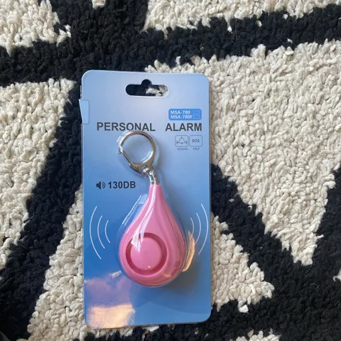 Pink Personal Alarm Keychain *NEW*