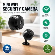 A9 Mini WiFi Security Camera 1080P Wireless Home Indoor Baby Pet Monitor Cam