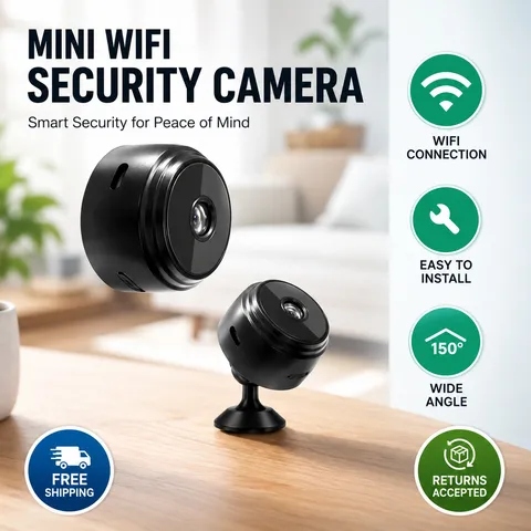 A9 Mini WiFi Security Camera 1080P Wireless Home Indoor Baby Pet Monitor Cam