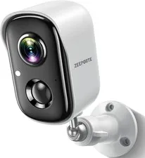 Security Cameras Wireless Outdoor 2K, Battery Powered WiFi Indoor Camera for ...