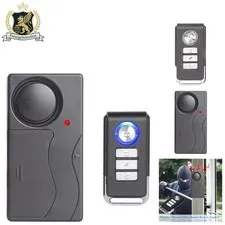 Wireless 110db Vibration Alarm with Remote - Ultimate Anti-Theft Protection