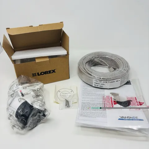 Lorex LNB2153 Weatherproof High Def Night Vision IP Security Camera Bullet PoE