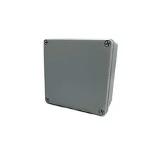 6"x6"x3" Weatherproof Electrical Junction Box – IP65 6" x x 3", Grey